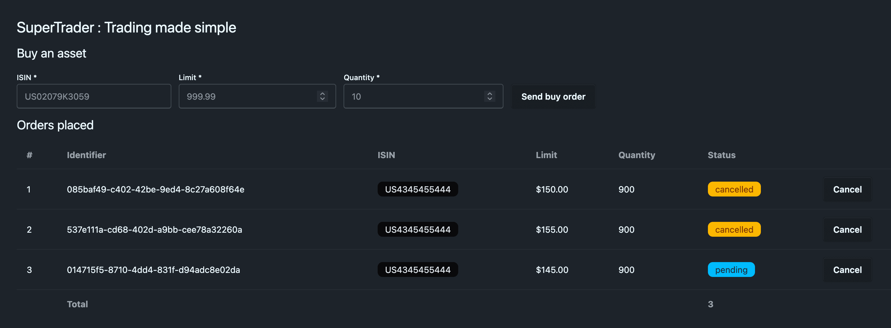 Web UI