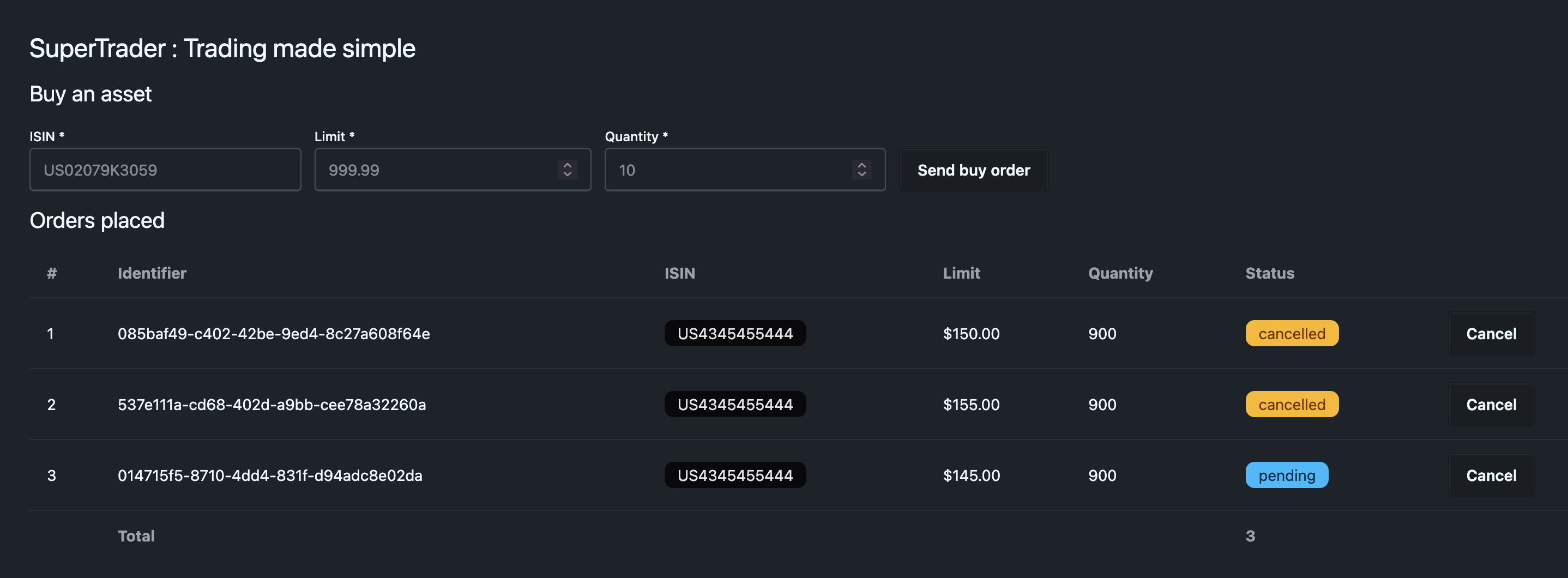 Web UI
